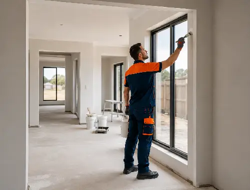 New build and construction painting for homes, townhouses and development projects